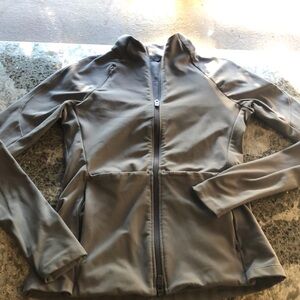 Women’s Gray Figs Scrub Jacket